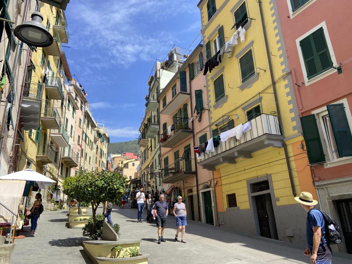 La Casa Di Lenu Lägenhet Riomaggiore Exteriör bild